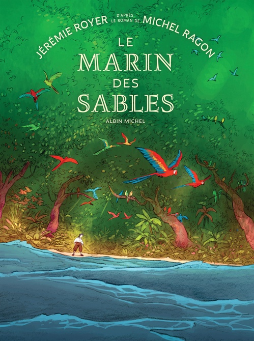 Couverture ebook de Le Marin des sables (BD), de