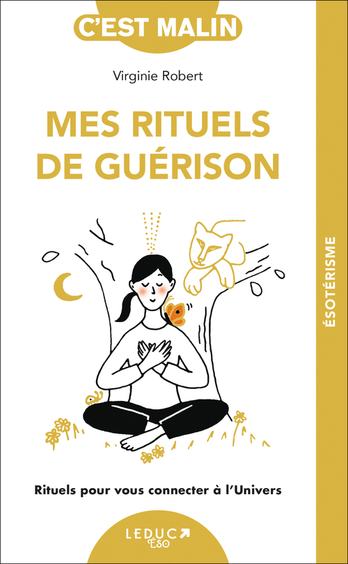 Couverture ebook de Mes rituels de guérison, c'est malin, de Virginie Robert