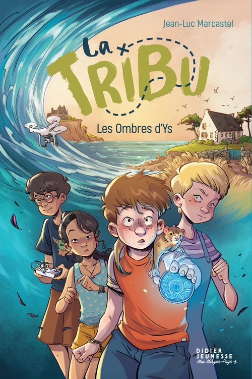 Couverture ebook de La Tribu - Les Ombres d'Ys, de Jean-Luc Marcastel