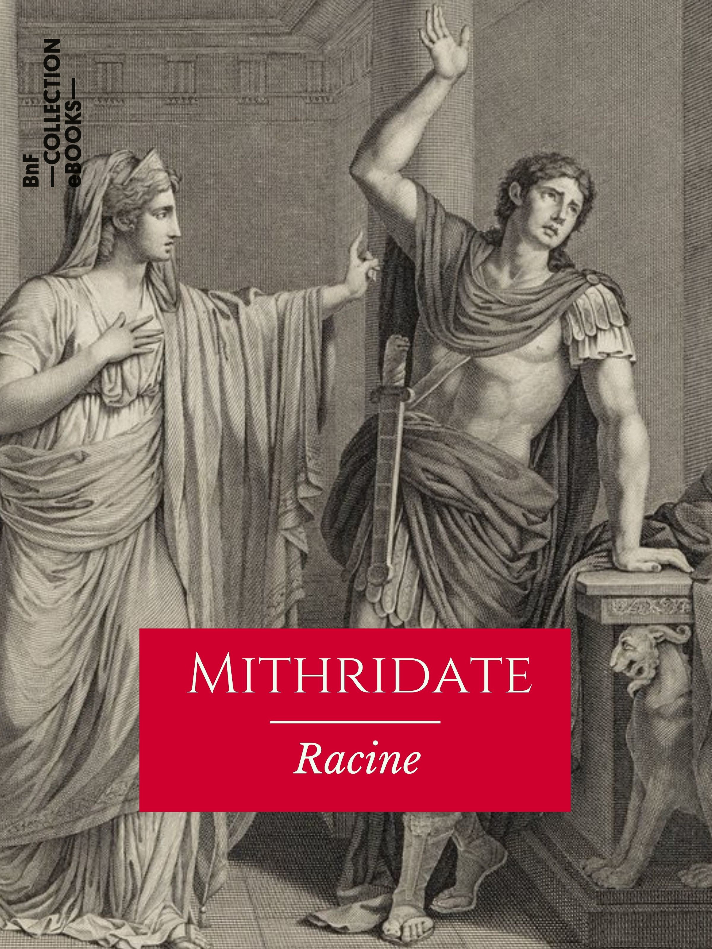 Couverture ebook de Mithridate, de Jean Racine