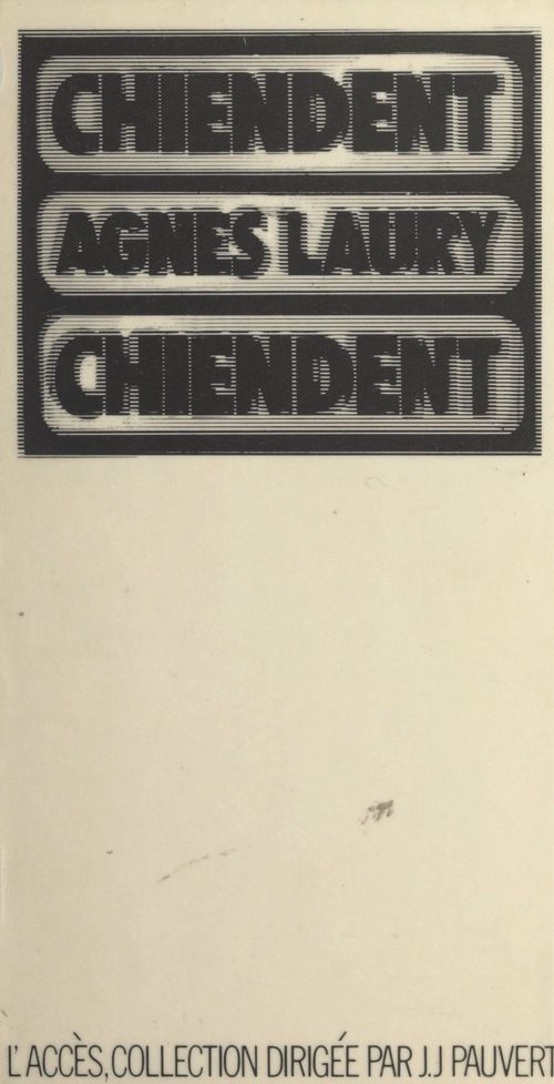 ebook cover of Chiendent, by Agnes Laury