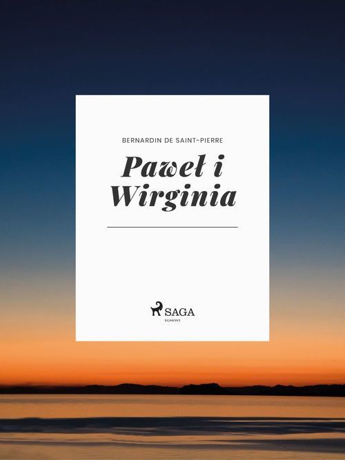 Couverture ebook de Pawel i Wirginia, de Bernardin De Saint Pierre