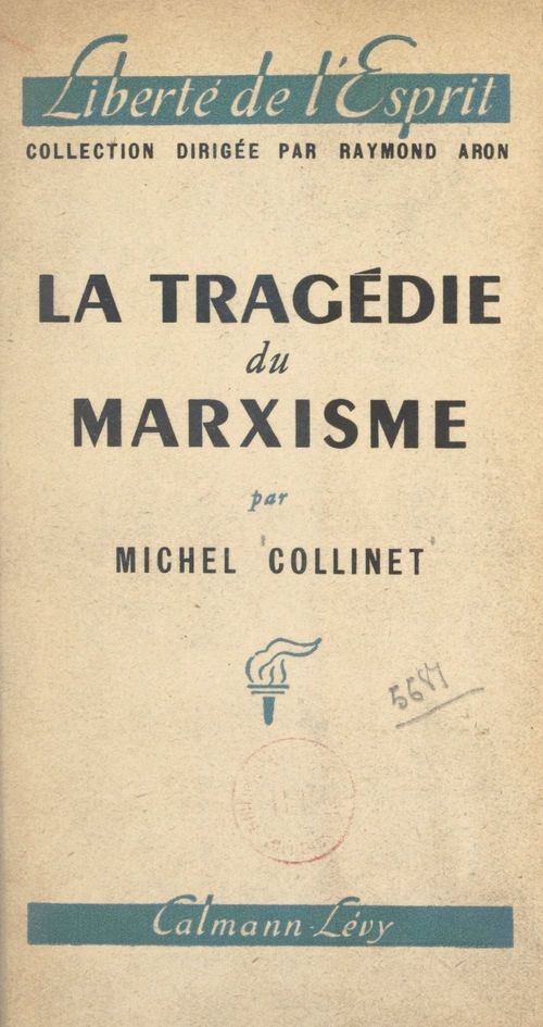 Couverture ebook de La tragédie du marxisme, de Michel Collinet