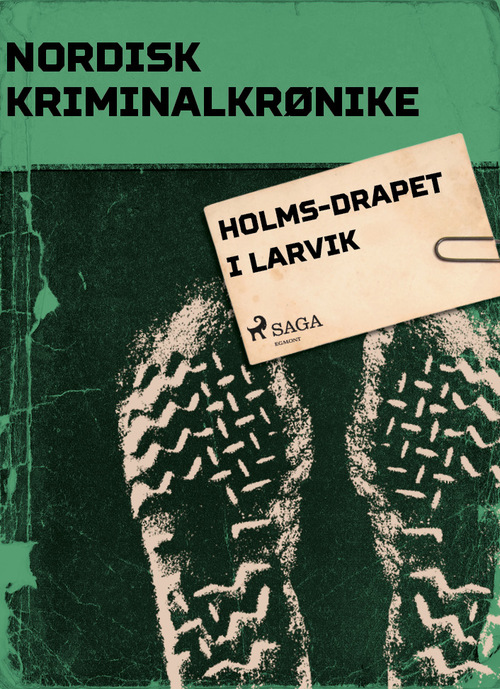 Couverture ebook de Holms-drapet i Larvik, de - Diverse