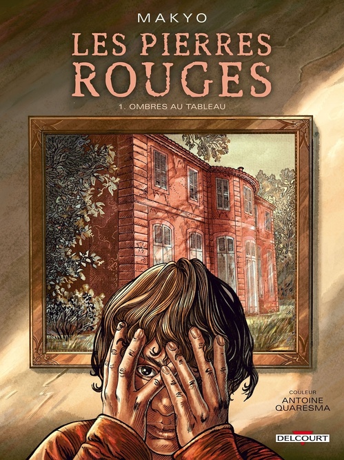 ebook cover of Les pierres rouges T01 - Ombres au tableau, by Pierre Makyo