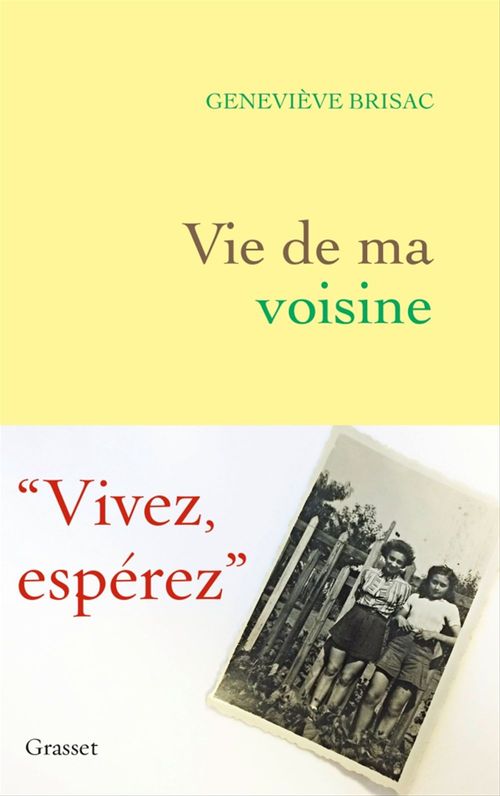 ebook cover of Vie de ma voisine, by Geneviève Brisac