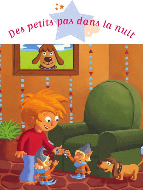 Couverture ebook de Des petits pas dans la nuit, de Agnès Laroche