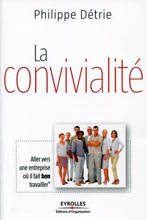 ebook cover of La convivialité, by Philippe Détrie