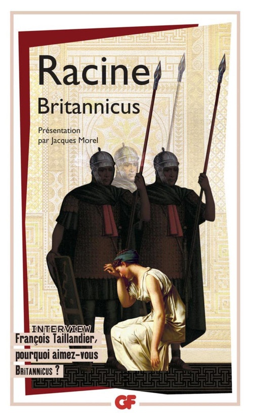 ebook cover of Britannicus, by Racine Jean