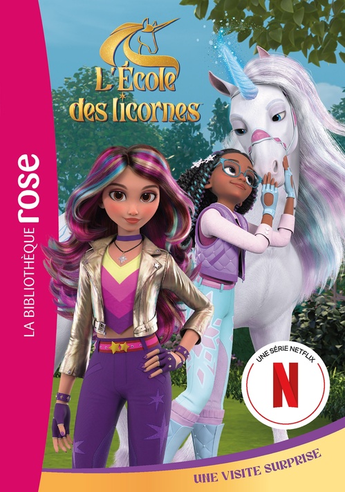 ebook cover of L'école des Licornes (La série TV), Tome 13 - Une visite surprise, by Spin Master