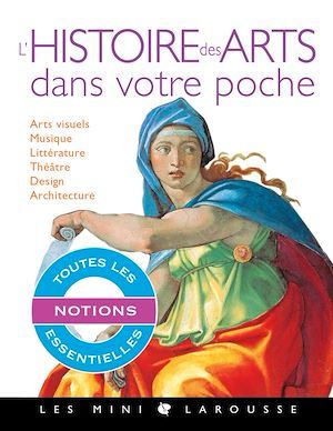 Couverture ebook de L'histoire des arts dans votre poche, de Collectif