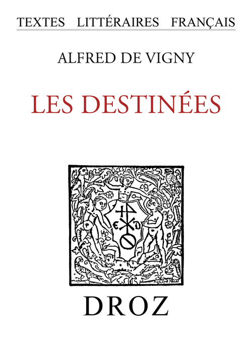 ebook cover of Les Destinées, by De Vigny Alfred