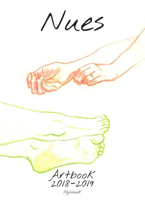 ebook cover of Nues - Artbook 2018-2019, by Nylnook
