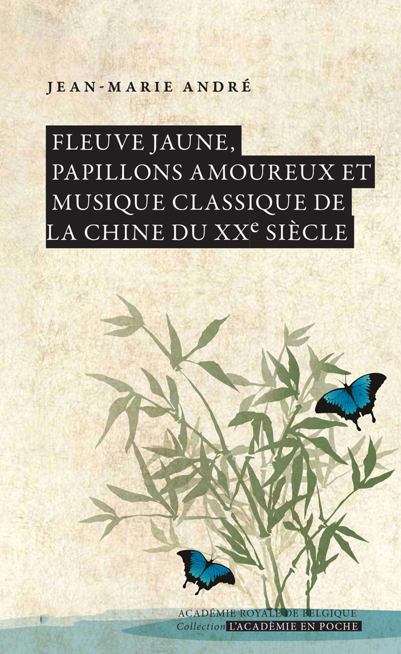 ebook cover of Fleuve jaune, papillons amoureux et musique classique de la Chine du XXe siècle, by Jean-marie André