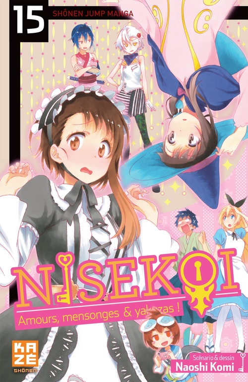 Couverture ebook de Nisekoi - Amours, mensonges et yakuzas ! T15, de Naoshi Komi
