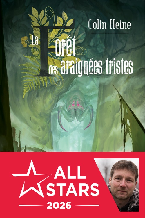 ebook cover of La Forêt des araignées tristes, by Colin Heine