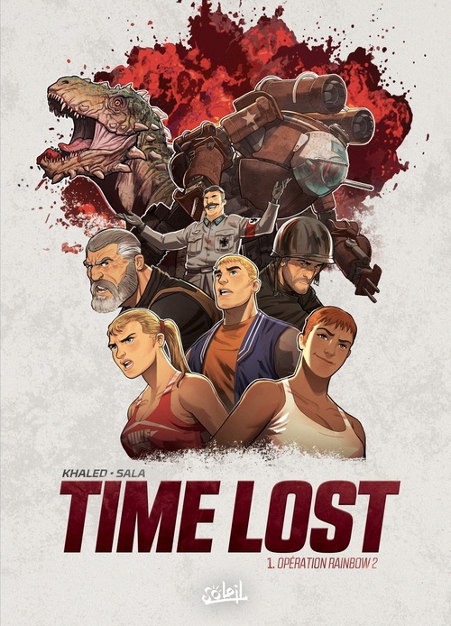 Couverture ebook de Time Lost T01 - Opération Rainbow 2, de Afif Khaled