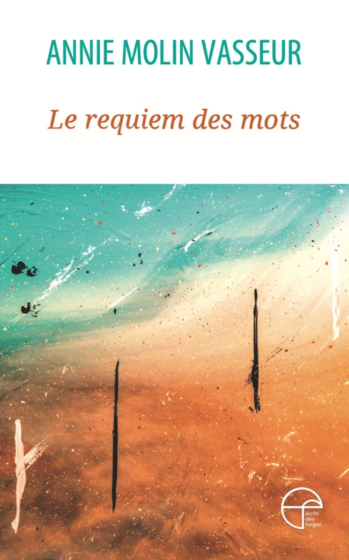 Couverture ebook de Le requiem des mots, de Annie Molin Vasseur