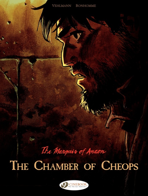 ebook cover of The Marquis of Anaon - Volume 5 - The Chamber of Cheops, by Fabien Vehlmann, Matthieu Bonhomme