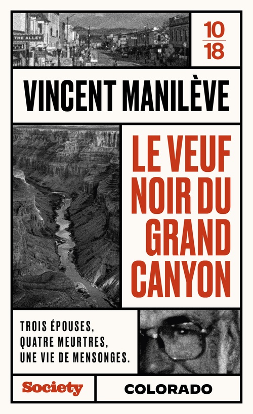 ebook cover of Le veuf noir du Grand Canyon, by Vincent Manilève