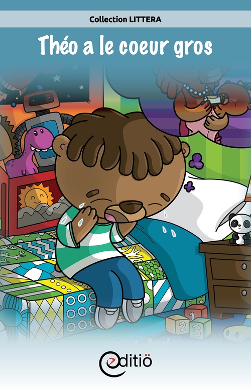 ebook cover of Théo a le coeur gros, by Collectif