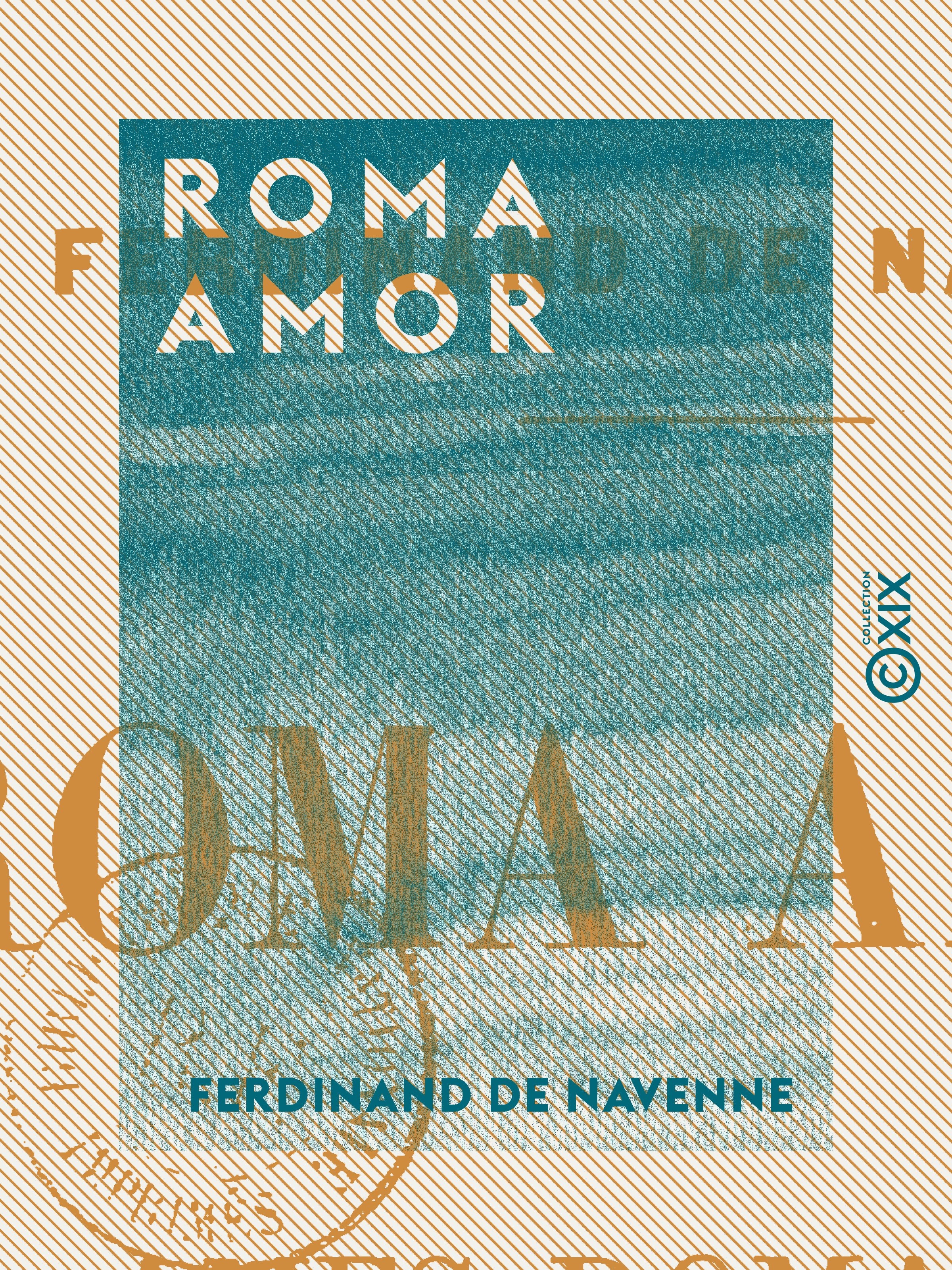 ebook cover of Roma amor, by Ferdinand De Navenne