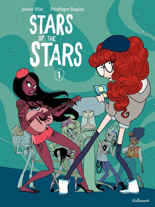 Couverture ebook de Stars of the Stars (Tome 1), de Pénélope Bagieu, Joann Sfar