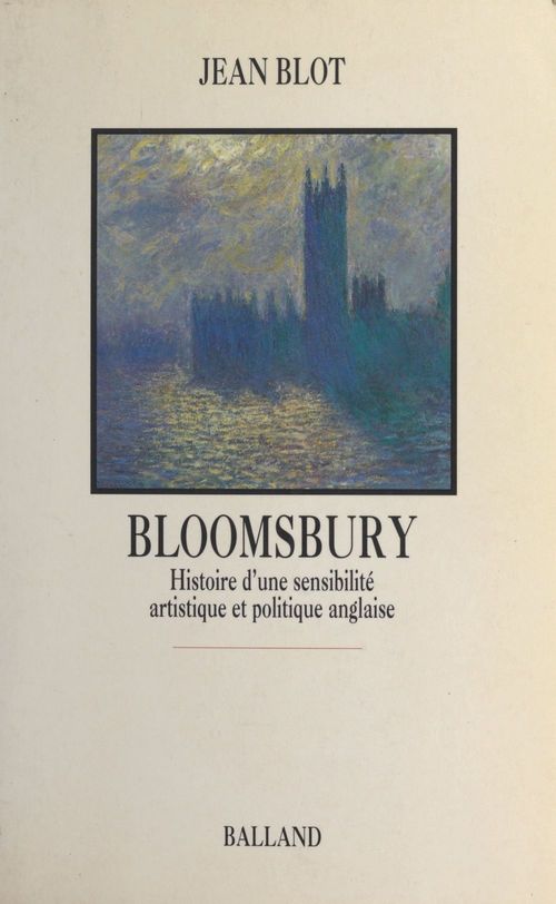 ebook cover of Bloomsbury, by Jean Blot