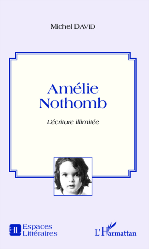 Couverture ebook de Amélie Nothomb, de Michel David