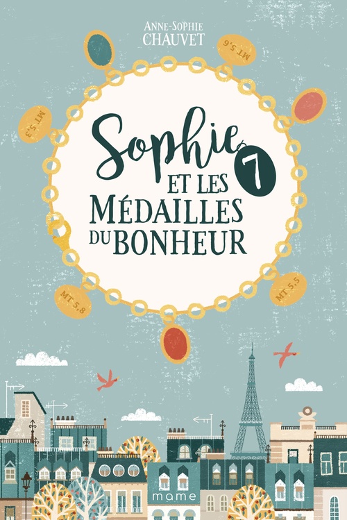 ebook cover of Sophie et les 7 médailles du bonheur, by Dalia Adillon, Anne-Sophie Chauvet