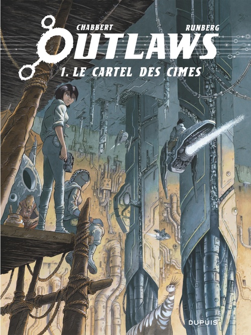 Couverture ebook de Outlaws - Tome 1 - Le Cartel des cimes, de Sylvain Runberg