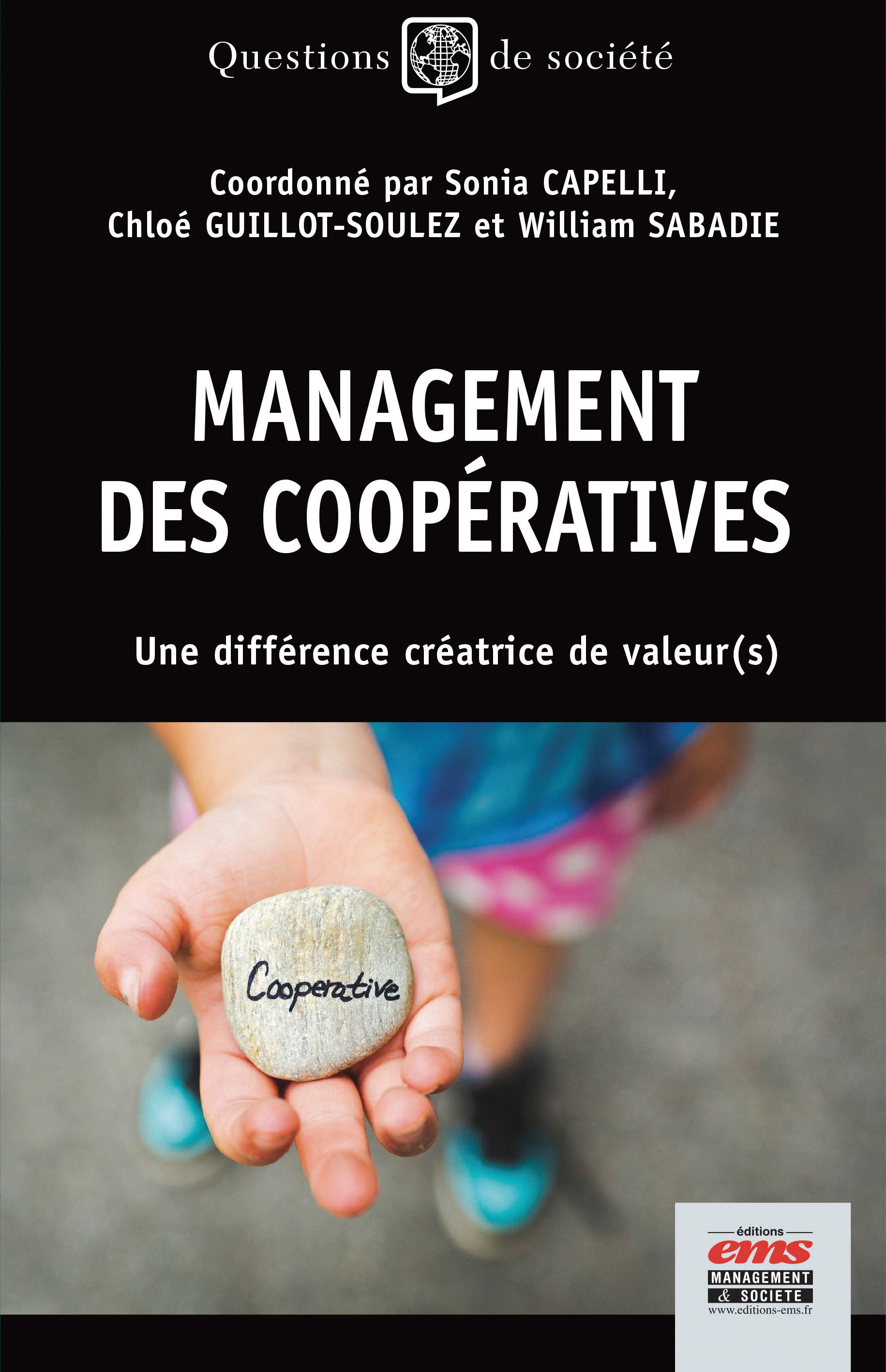 ebook cover of Management des coopératives, by Sonia Capelli, Chloé Guillot-Soulez, William Sabadie