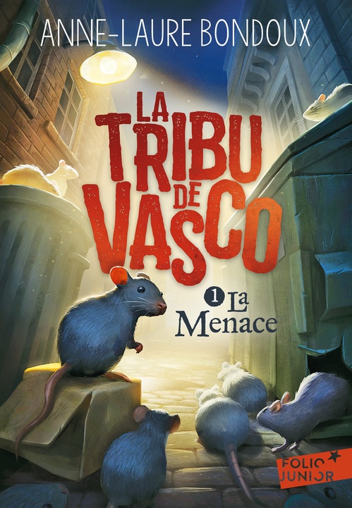 ebook cover of La Tribu de Vasco (Tome 1) - La Menace, by Anne-Laure Bondoux
