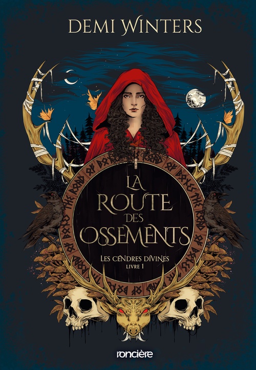 Couverture ebook de Les Cendres divines - Livre 01 La Route des Ossements (e-book), de Demi Winters