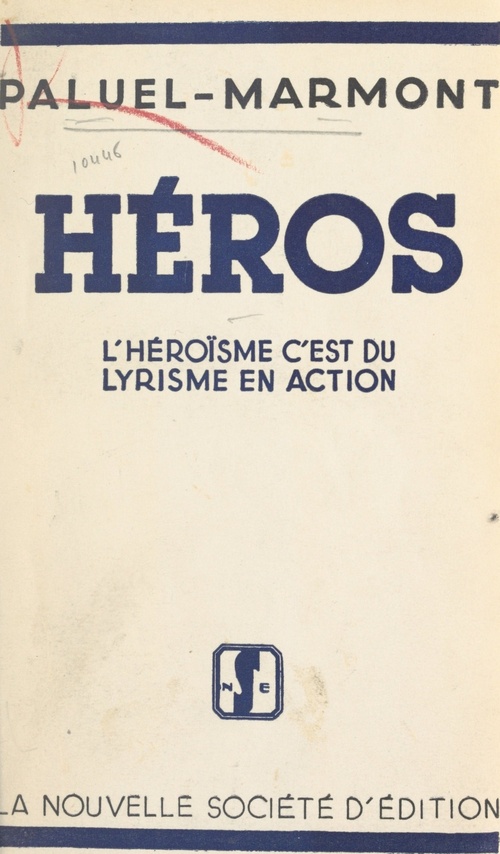 ebook cover of Héros, by Paluel-Marmont