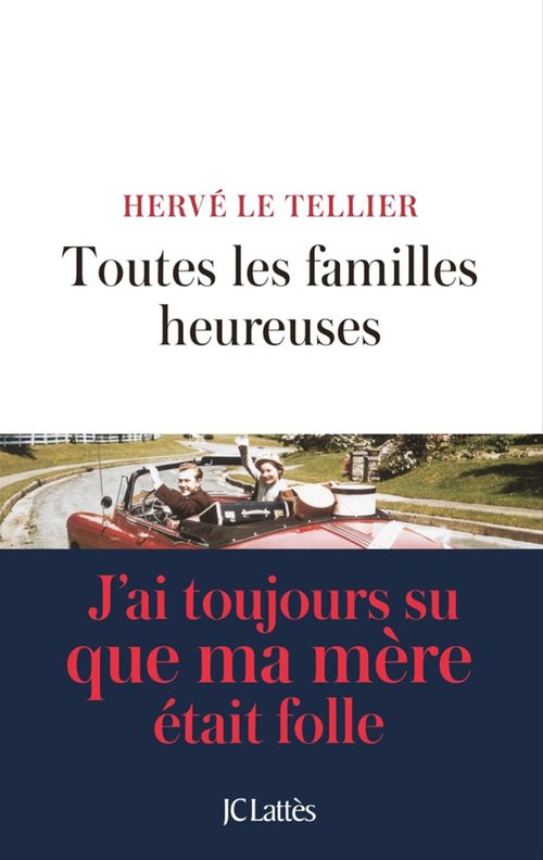 ebook cover of Toutes les familles heureuses, by Hervé Le Tellier
