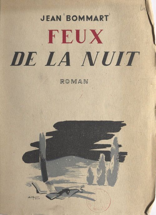 ebook cover of Feux de la nuit, by Jean Bommart