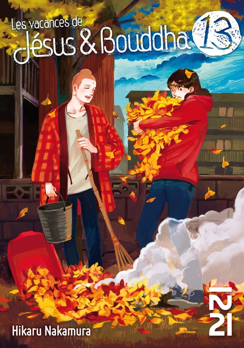 ebook cover of Les vacances de Jésus & Bouddha - tome 13, by Hikaru Nakamura