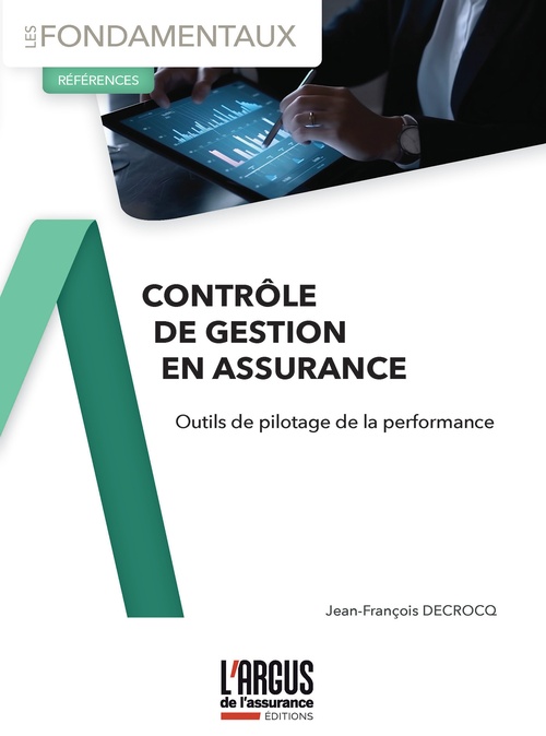 Couverture ebook de Contrôle de gestion en assurance, de Jean-Francois Decrocq