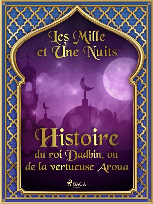 Couverture ebook de Histoire du roi Dadbin, ou de la vertueuse Aroua, de -  Les Mille Et Une Nuits