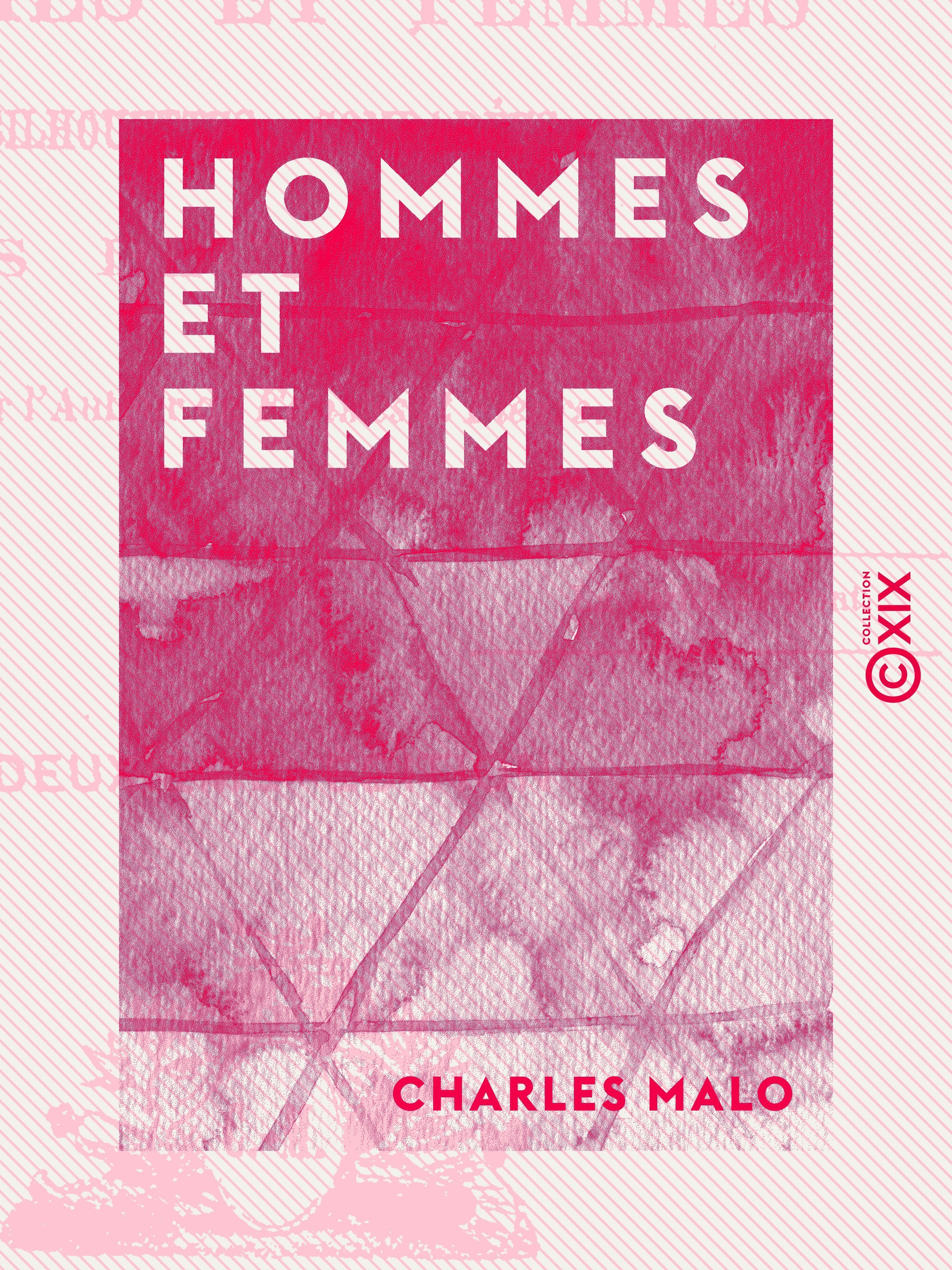 Couverture ebook de Hommes et Femmes, de Charles Malo