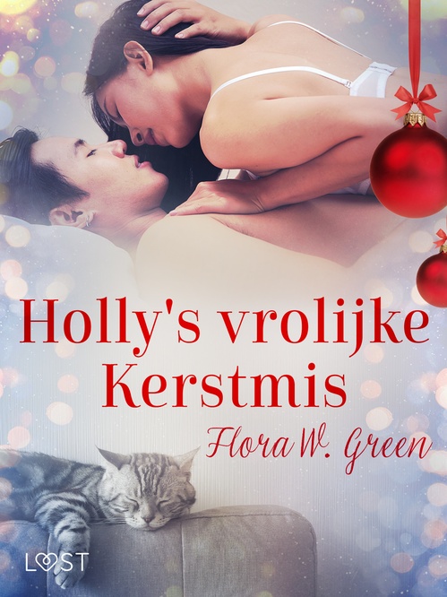 Couverture ebook de Holly's vrolijke Kerstmis - erotisch verhaal, de Flora W. Green