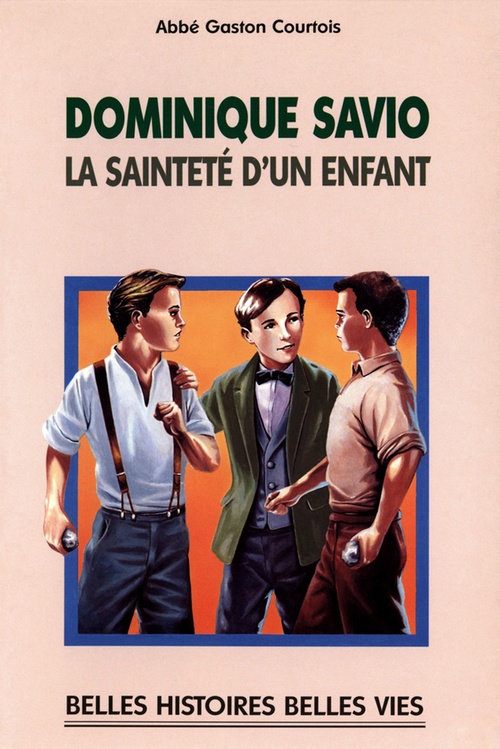 Couverture ebook de Saint Dominique Savio, de Courtois, Rigot
