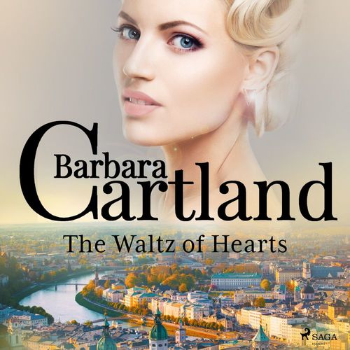audiobook cover of The Waltz of Hearts, by Barbara Cartland
