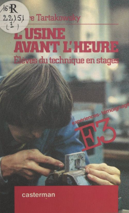 Couverture ebook de L'usine avant l'heure, de Pierre Tartakowsky