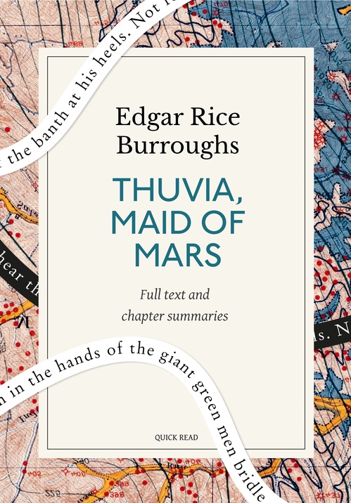 ebook cover of Thuvia, Maid of Mars: A Quick Read edition, by Edgar Rice Burroughs, Quick Read