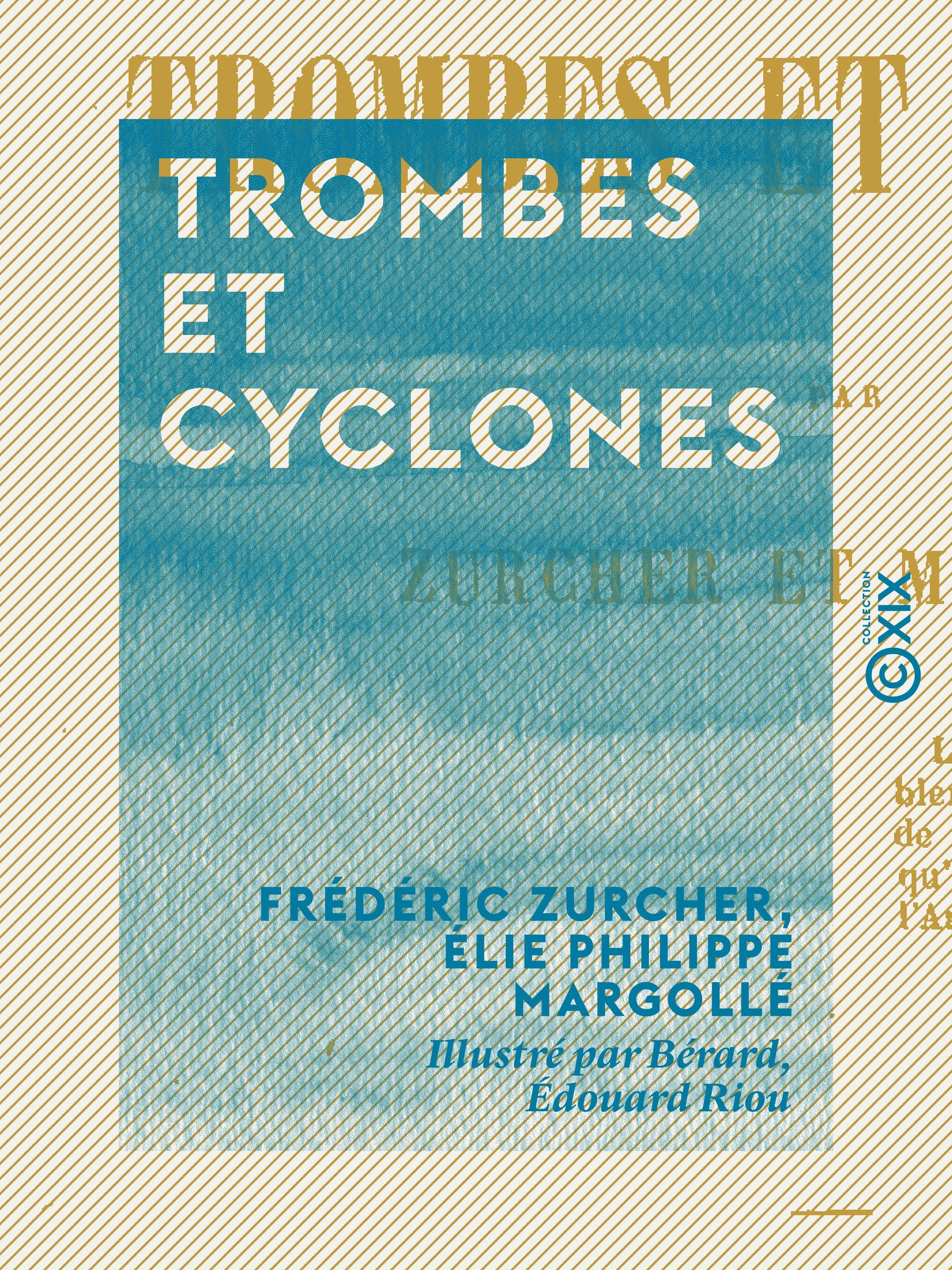 ebook cover of Trombes et Cyclones, by Elie Philippe Margolle, Frederic Zurcher