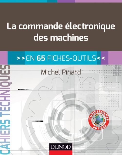 Couverture ebook de La commande électronique des machines, de Michel Pinard