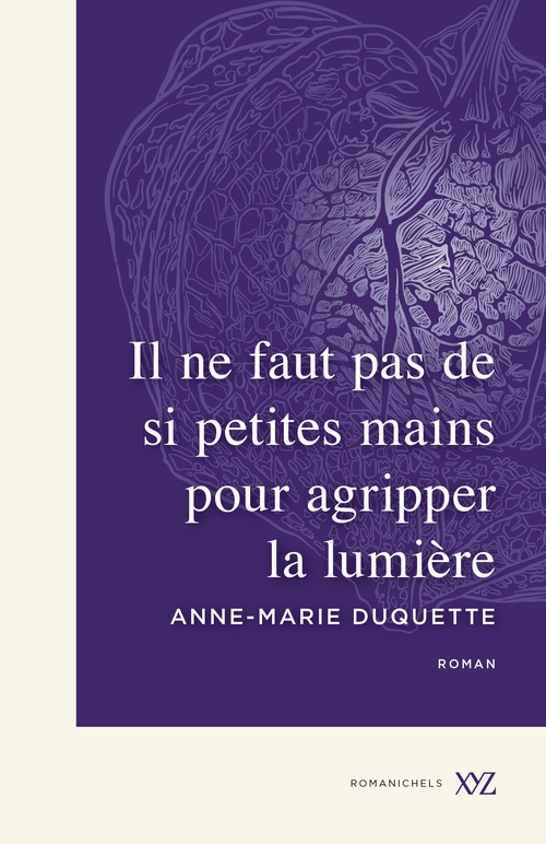 Couverture ebook de Il ne faut pas de si petites mains pour agripper la lumière, de Anne-Marie Duquette