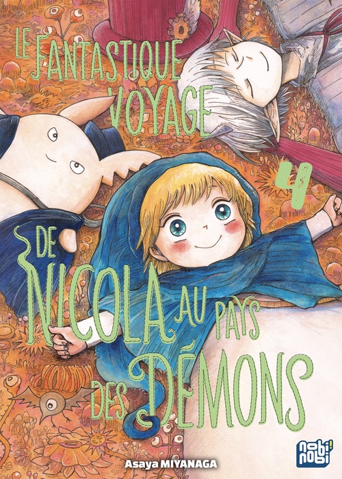 Couverture ebook de Le Fantastique voyage de Nicola au pays des démons T04, de Asaya Miyanaga